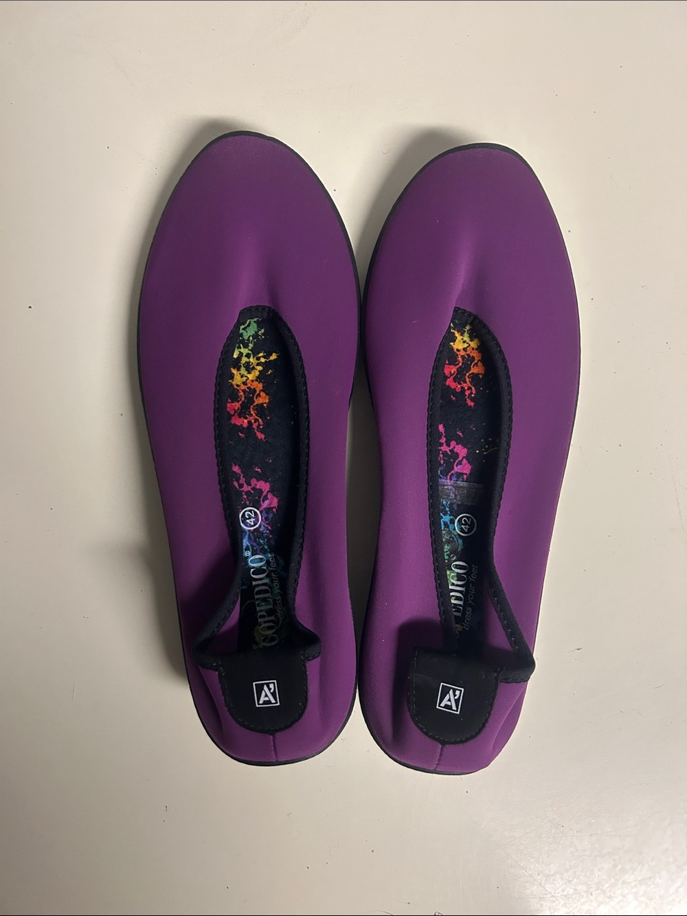 AEROSOLES Purple Slip-On Flats